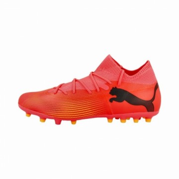 Pieaugušo Multifunkcionālās Futbola Botas Puma FUTURE 7 MATCH MG Sunset Glow Sarkans