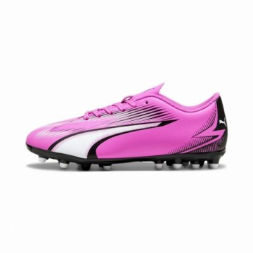 Children's Multi-stud Football Boots Puma Ultra Play MG Dark pink