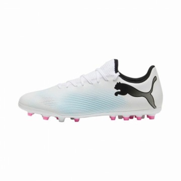 Pieaugušo Multifunkcionālās Futbola Botas Puma Future 7 Play MG Balts