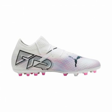 Pieaugušo Multifunkcionālās Futbola Botas Puma Future 7 Pro MG Balts Melns