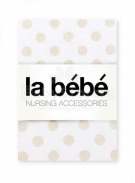 La Bebe™ Cotton 60x120+12 cm  Art.85692 Dots Хлопковая простынка с резинкой купить по выгодной цене в BabyStore.lv