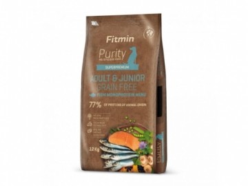 FITMIN Purity Grainfree Adult&Junior fish - dry dog food - 12kg