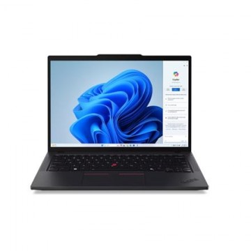 Lenovo ThinkPad T14 Gen 5 | Black | 14 " | IPS | WUXGA | 1920 x 1200 pixels | Anti-glare | Intel Core U7 | 155U | 16 GB | SO-DIMM DDR5 | SSD 512 GB | Intel Graphics | Windows 11 Pro | 802.11ax | Bluetooth version 5.3 | LTE Quectel | Keyboard language Engl