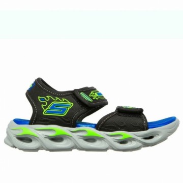 Bērnu sandaalit Skechers Lights Thermo-Splash Melns