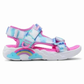 Детская сандалии Skechers Rainbow Racer Розовый