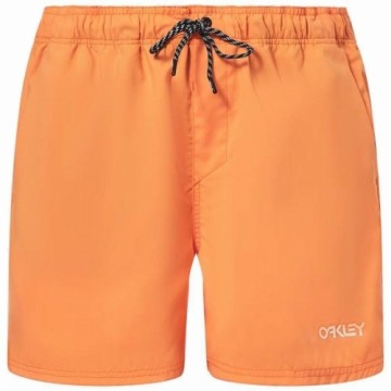 Vīriešu Peldkostīms Oakley Beach Volley 16" Tumši oranža