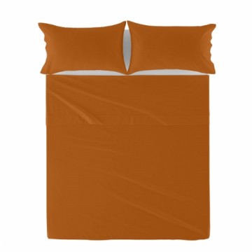 Top sheet HappyFriday Basic Terracotta 160 x 270 cm