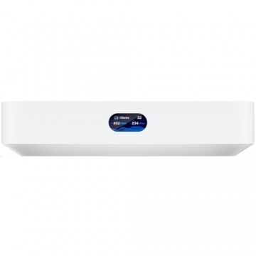 UBIQUITI Compact UniFi Cloud Gateway with a full suite of advanced routing and security features:Runs UniFi Network for full-stack network management;Manages 30+ UniFi devices and 300+ clients;1 Gbps routing with IDS/IPS; Multi-WAN load balancing