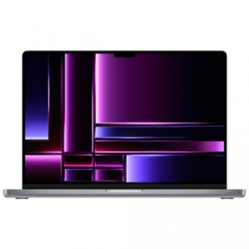 MacBook Pro 2023 Retina 14" - M3 10C GPU / 8GB / 512GB SSD - Space Gray (Atjaunināts, stāvoklis kā jauns)