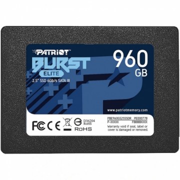 Patriot   PATRIOT Burst Elite 960GB SATA 3 2.5Inch