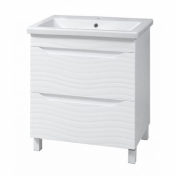 Bathroom cabinet Atlanta 70 with washbasin Como 70