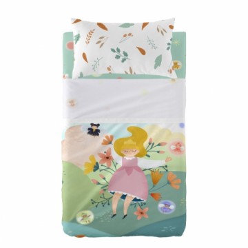 Bedding set HappyFriday Mr Fox Dreaming Multicolour Baby Crib 2 Pieces