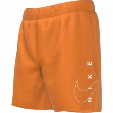 Bērnu Peldkostīms Nike 4" Volley Short Oranžs