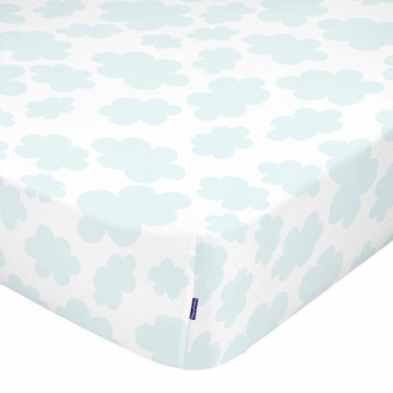 Fitted sheet HappyFriday MR FOX Multicolour 90 x 200 x 32 cm