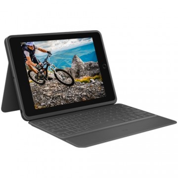 LOGITECH Rugged Folio with Smart Connector for iPad - GRAPHITE - NORDIC