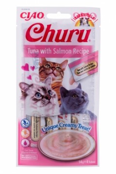 INABA Churu Tuna with salmon - cat treats - 4x14 g