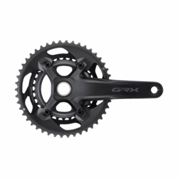 Klaņi Shimano GRX FC-RX600-2 11 ātr. 46/30T 172.5 mm melni (EFCRX600112DX60) (gab.)