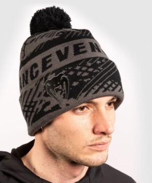 Cepure Venum Performance Beanie melna/pelēka (gab.)