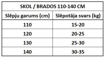 Distanču slēpes Skol Sable Kids Step zilas (pāris)