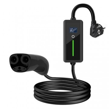 Hismart EV Charger for TESLA NACS  - Schuko (220V), 6-16A, 3.5kW, 1-phase, 5m