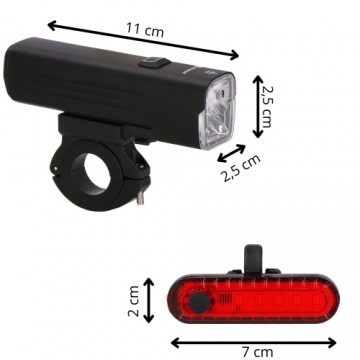 Usb bicycle light Springos BA0081