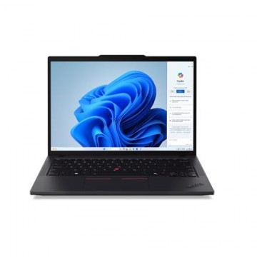 Lenovo ThinkPad T14 Gen 5 | Black | 14 " | IPS | WUXGA | 1920 x 1200 pixels | Anti-glare | Intel Core U7 | 155U | 64 GB | SO-DIMM DDR5 | SSD 1000 GB | Intel Graphics | Windows 11 Pro | 802.11ax | Bluetooth version 5.3 | LTE Upgradable | Keyboard language 