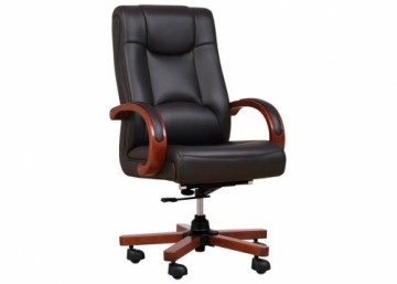 Bemondi LEADER leather armchair black