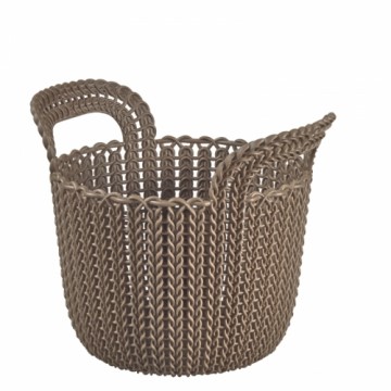 Curver Grozs Knit XS apaļš 3L 23x19x19cm brūns