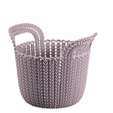 Curver Grozs Knit XS apaļš 3L 23x19x19cm gaiši violets