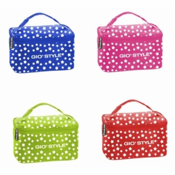 Gio`style Termiskā pusdienu soma Stars Lunch Bag asorti, sarkana/zaļa/zila/rozā