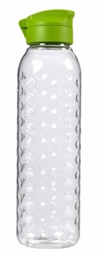 Curver Pudele Dots Bottle 0,75L caurspīdīga/zaļa