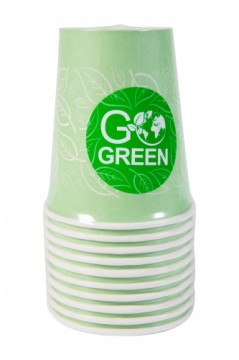 Gogreen Glāzes ekoloģiskās Go Green 350ml 10 gab./ 0,10kg