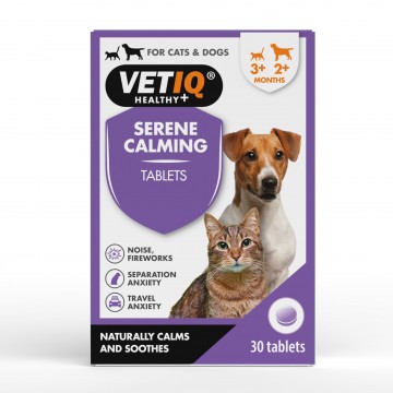 Vitamins VetIQ Serene for Dogs & Cats / Planet Line Serene Um - Calming