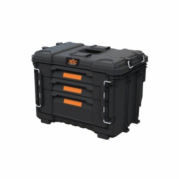 Instrumentu kaste ar 3 atvilktnēm ROC Pro Gear 3 Drawers Unit XL 56,5x37,5x41,3cm