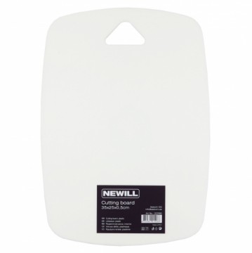 Newill Griešanas dēlītis plastmasas 35 x 25 x 0.5 cm balts