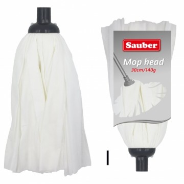 Sauber Apmaināmā mop galva viskoze/poliesters 140g / 30cm