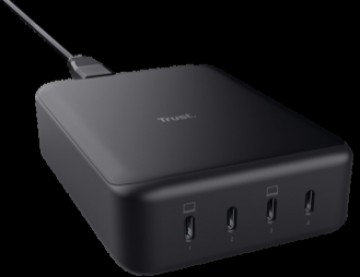 Lādētājs Trust Maxo 240W GaN 4-port USB-C Desk Charger