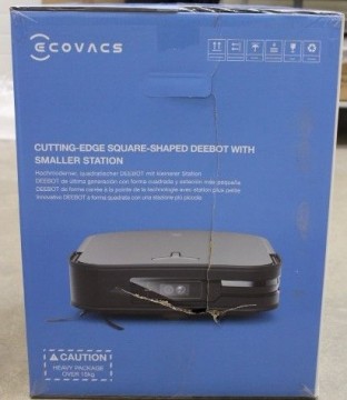 Ecovacs   SALE OUT.  DEEBOT X2 OMNI Vacuum cleaner, Robot, Wet&Dry, Operating 212 min, Dust bin 0,42 l, Li-ion, 6400 mAh, Black + Auto-empty st  Robotic Vacuum Cleaner DEEBOT X2 OMNI Wet&Dry Operating time (max) 212 min Lithium Ion 6400 mAh Dust capacity 