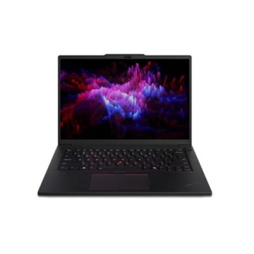 Lenovo ThinkPad P14s Gen 5 | Black | 14.5 " | IPS | WUXGA | 1920 x 1200 pixels | Anti-glare | Intel Core U7 | 155H | 32 GB | SO-DIMM DDR5 | SSD 1000 GB | NVIDIA® RTX 500 Ada Generation | GDDR6 | 4 GB | Windows 11 Pro | 802.11ax | Bluetooth version 5.3 | K