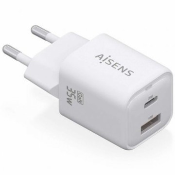 Sienas Lādētājs Aisens ASCH-35W2P024-W Balts 35 W (1 gb.)