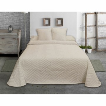 Bedspread (quilt) Hosteline ESPIGA Beige Single (1 Piece)