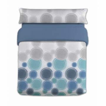 Duvet cover set Hosteline SOTER Blue Single 2 Pieces