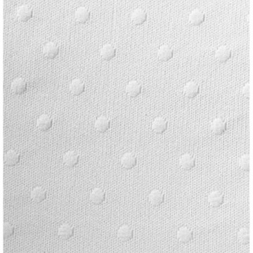 Bedspread (quilt) Hosteline CARMINA White King size (1 Piece)