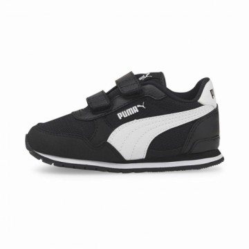 Skriešanas Apavi Bērniem Puma ST Runner V3 Melns