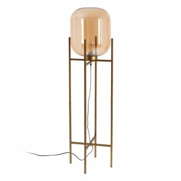 Floor Lamp Golden Metal Crystal 40 W 220-240 V 39 x 39 x 143 cm