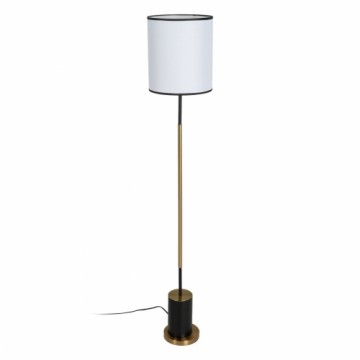 Bigbuy Home Grīdas lampa Balts Melns Bronza Dzelzs Audums 40 W 28 x 28 x 157 cm