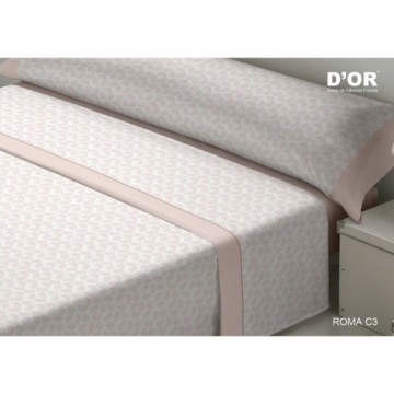 Bedding set D'Or ROMA Pink Double Franela