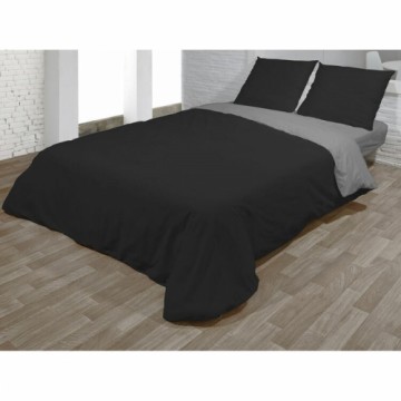 Duvet cover set Hosteline VEGAS Black King size 3 Pieces