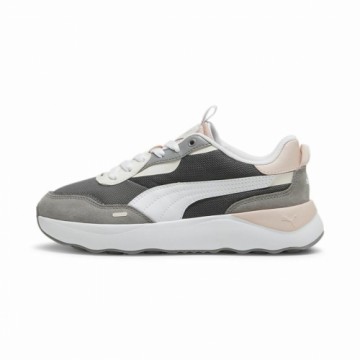 Sports Trainers for Women Puma Runtamed Platform White Pink