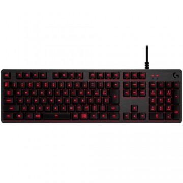 LOGITECH G413 SE Corded Mechanical Gaming Keyboard - BLACK - NORDIC - USB - TACTILE